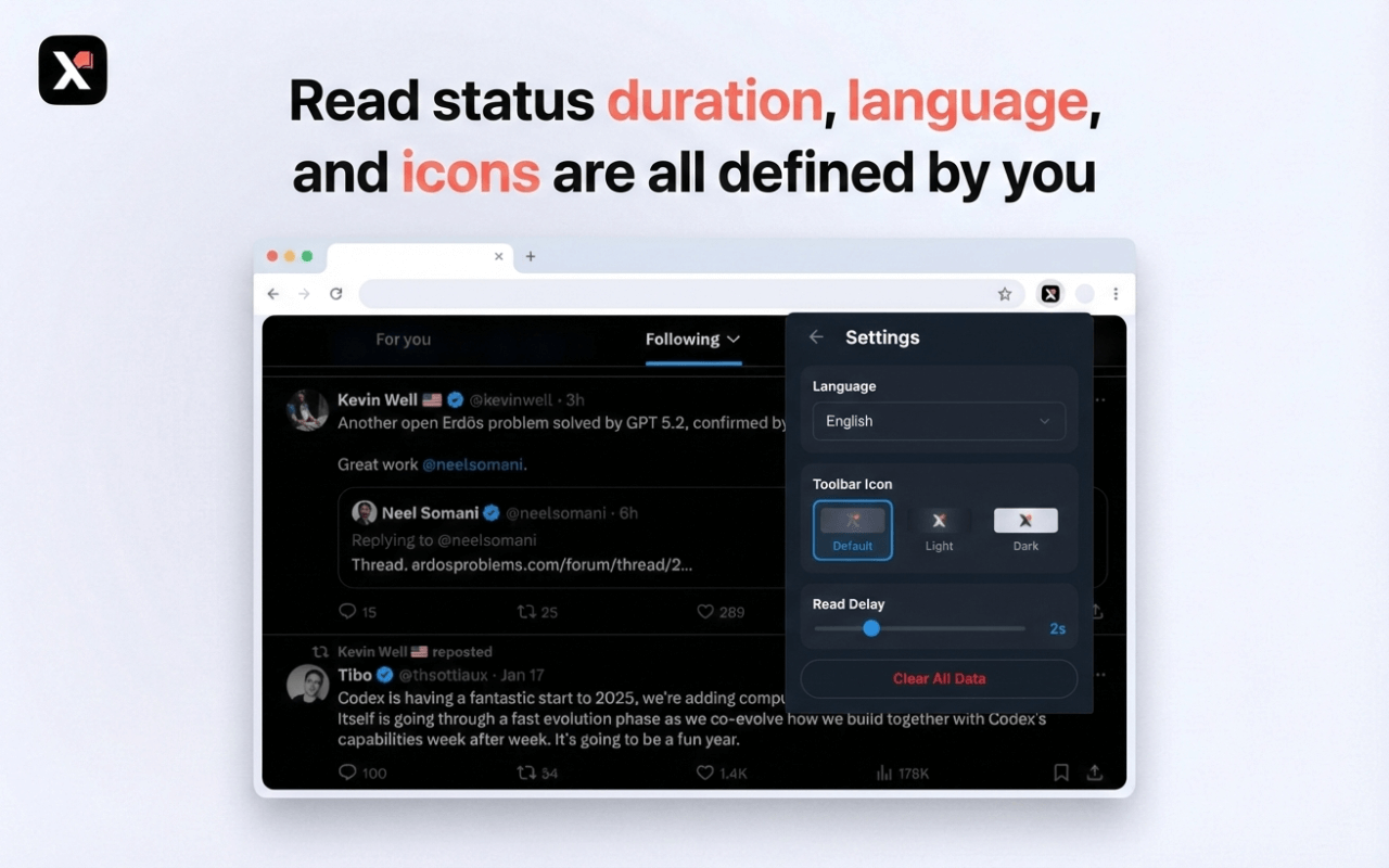 Reading statistics